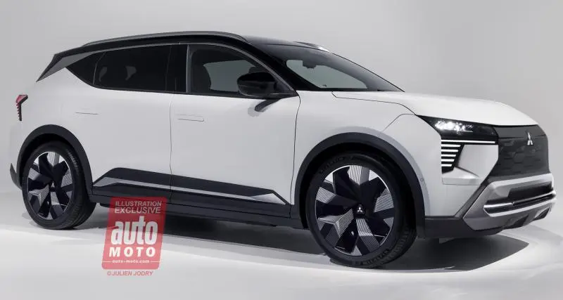 Dieser französische Star versteckt sich unter der Karosserie des zukünftigen 100 % elektrischen Mitsubishi – Futur Mitsubishi