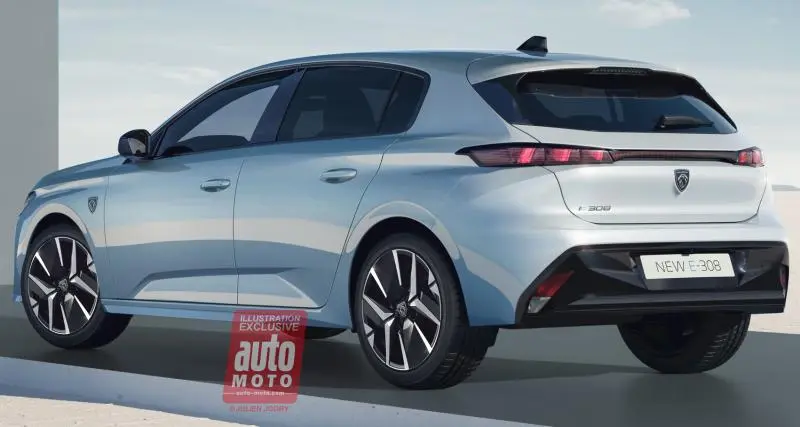 Künftig neu gestalteter Peugeot 308 (2025): Welche Entwicklungen können wir erwarten? - Zukünftiger Peugeot 308 neu gestaltet (2025)