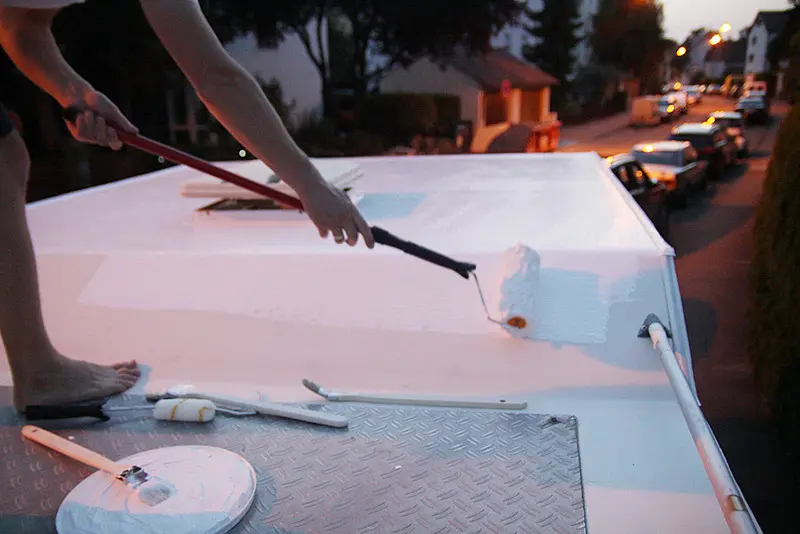 Tragen Sie eine zweite Schicht auf