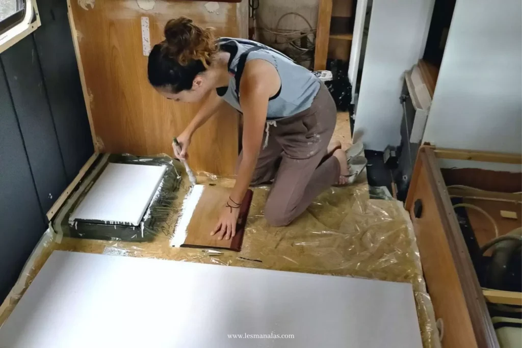 Schritte zum Lackieren eines Wohnmobils