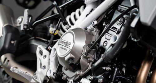 ERC an der BMW F 450 GS